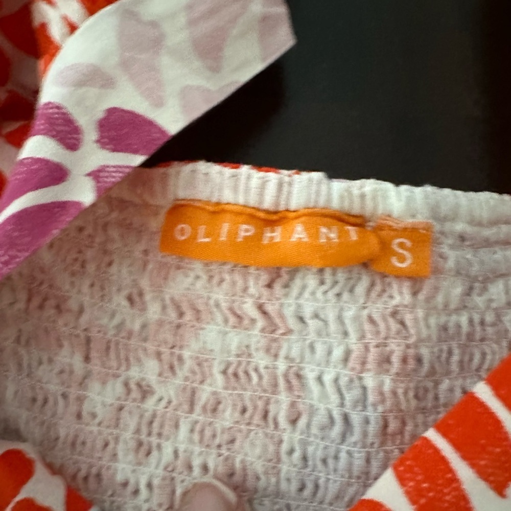 Oliphant TUCKERNUCK Bubble Skirt Mini, Antigua Orange (D6) - Picture 6 of 10